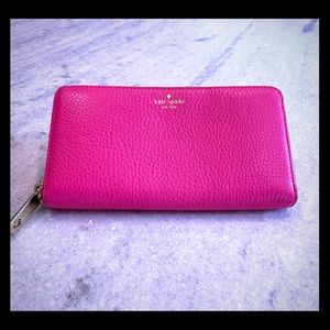 Kate Spade Wallet Hot Pink